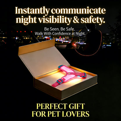 LED Dog Leash No Waves, No Heat, Just Light Night Walks Shouldn’t Be Dangerous.