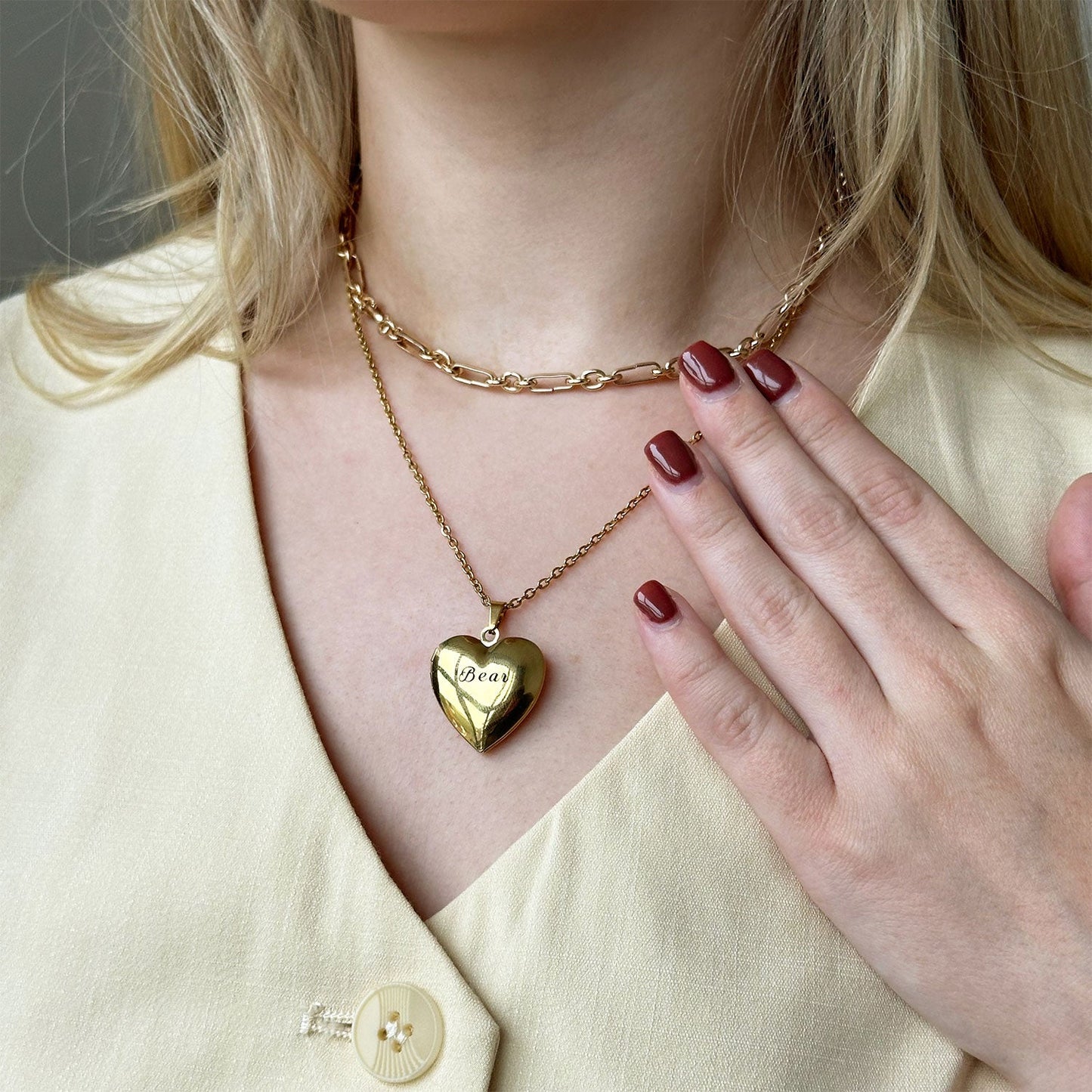 Heart Locket Necklace