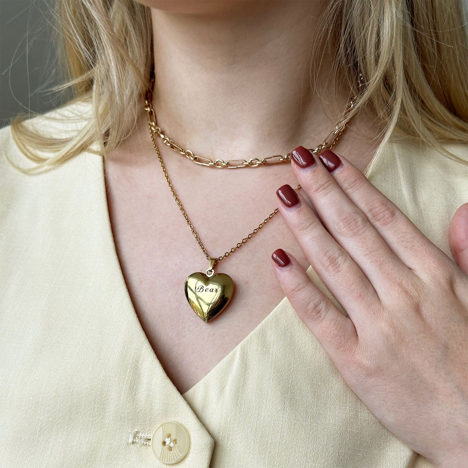 Heart Locket Necklace